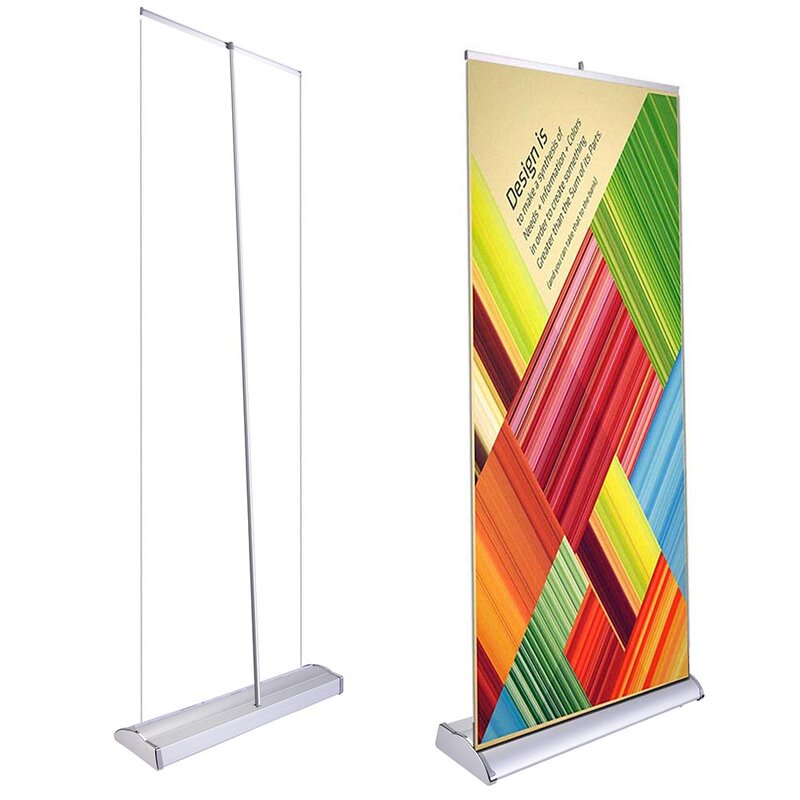 Yescom Retractable Portable Roll Up Banner Stand Trade Show Sign